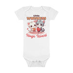 Little Whiskers Big Heart Kittens Organic Baby Onesie - Livianna's Closet LLC